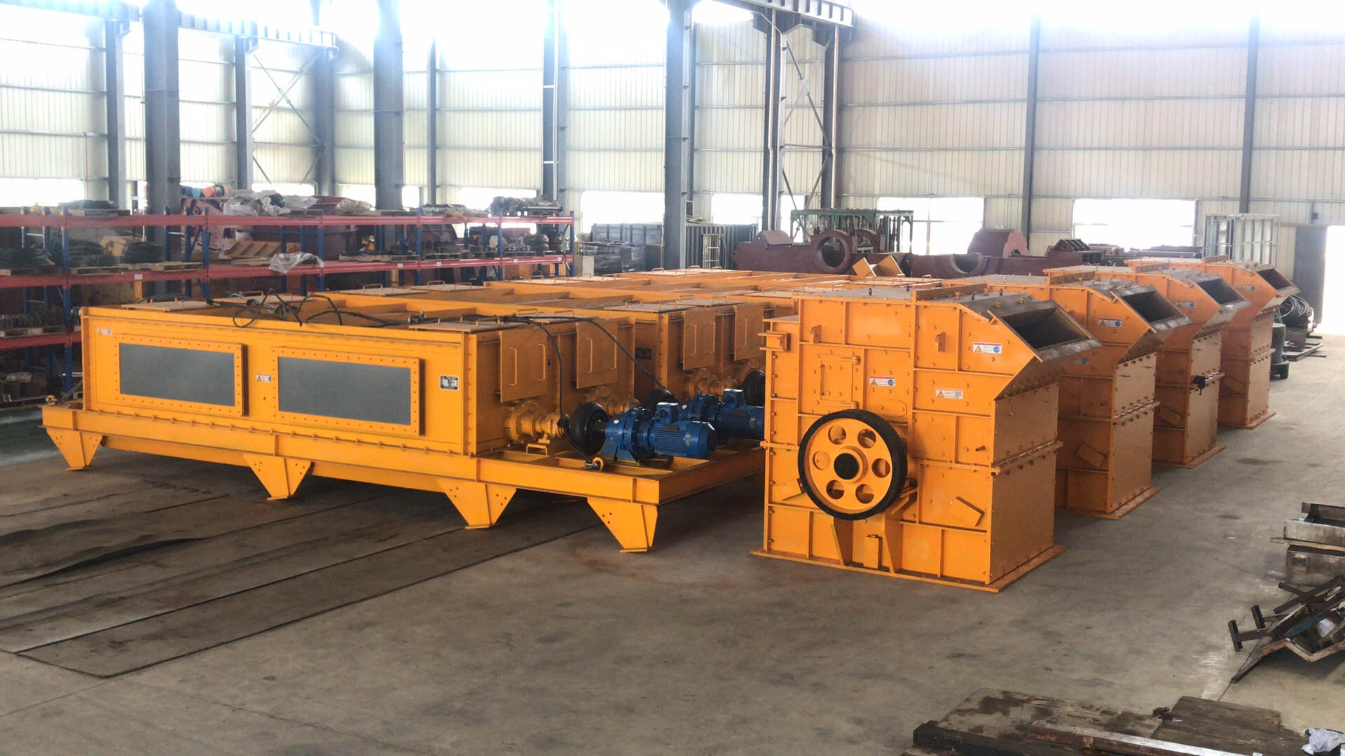 安徽砂石生产线设备发货回顾-买球比较靠谱