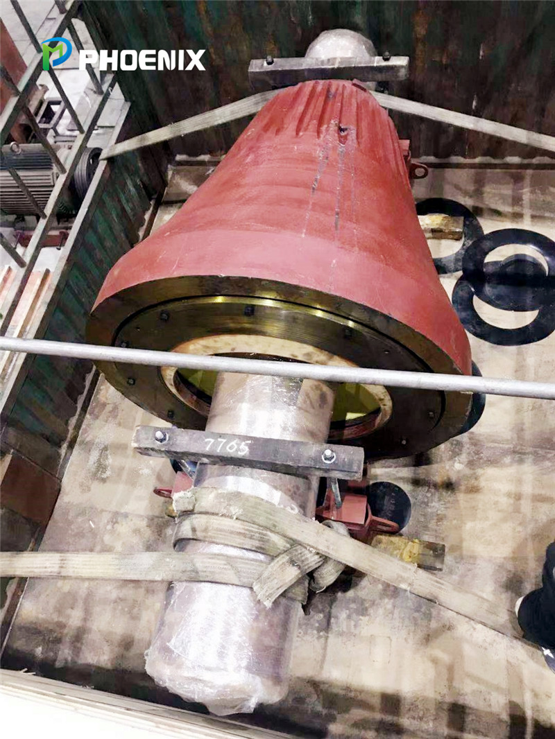 单缸圆锥破碎机动锥体发货